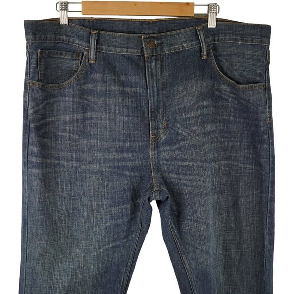 Levi's Men's 527 Regular Fit Jeans Dark Wash Denim Size 40x30 Classic 5-Pocket S - Picture 2 of 11